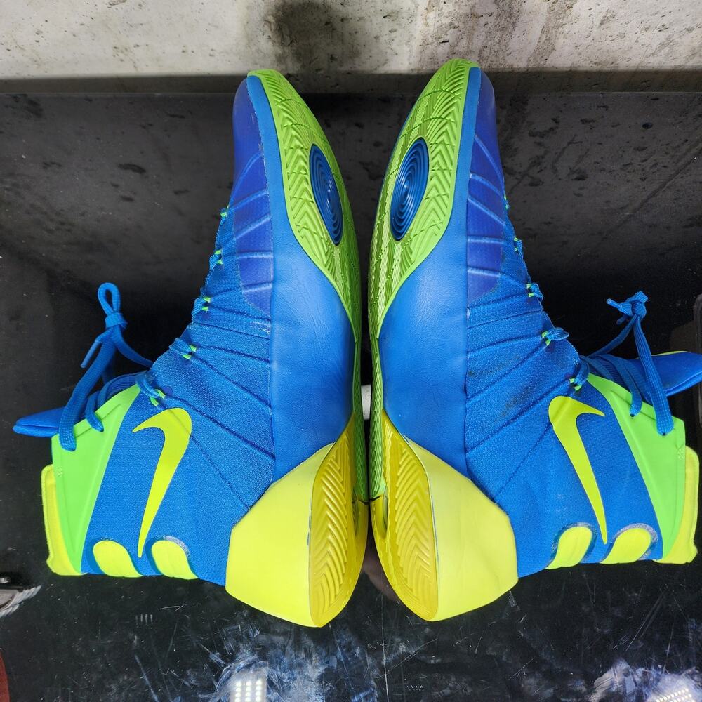 MSRP $140 Nike Hyperdunk 2015 Sprite Soar Volt Green Size 14 Men’s - Picture 6 of 7